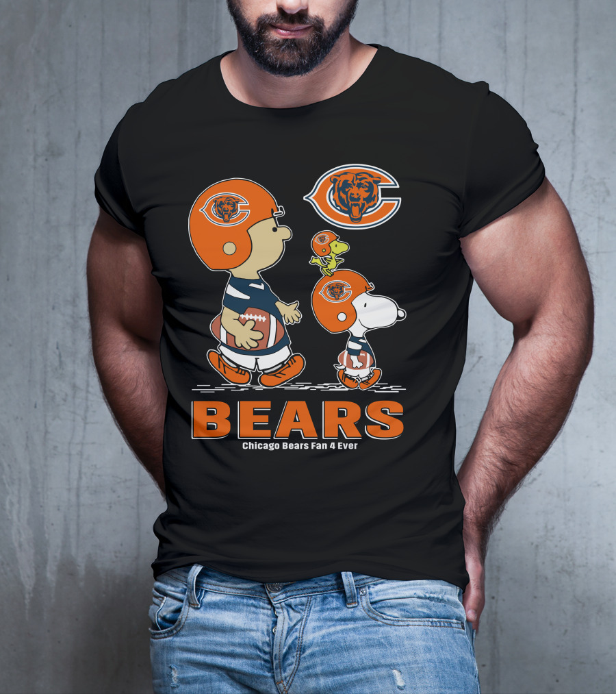 Chicago Bears Fan 4 Ever Bears T-Shirt