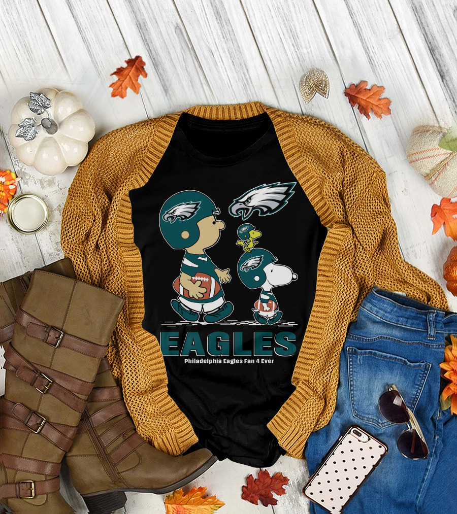Philadelphia Eagles Fan 4 Ever EAGLES T-Shirt