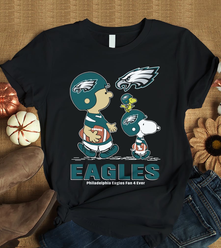Philadelphia Eagles Fan 4 Ever EAGLES T-Shirt