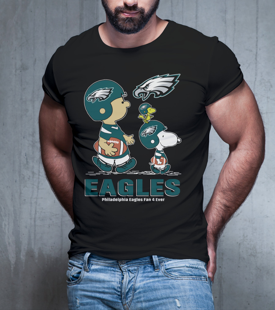 Philadelphia Eagles Fan 4 Ever EAGLES T-Shirt