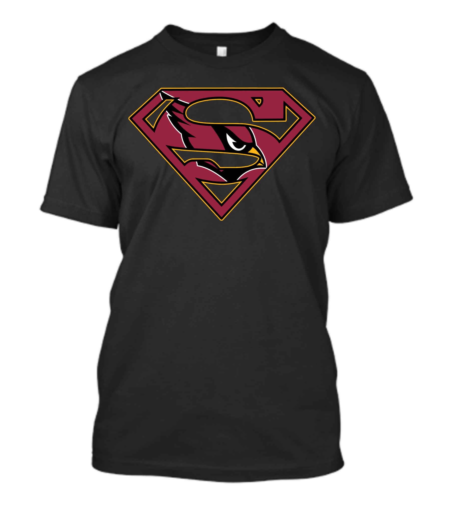 Arizona Cardinals Superman Logo Mix T-Shirt
