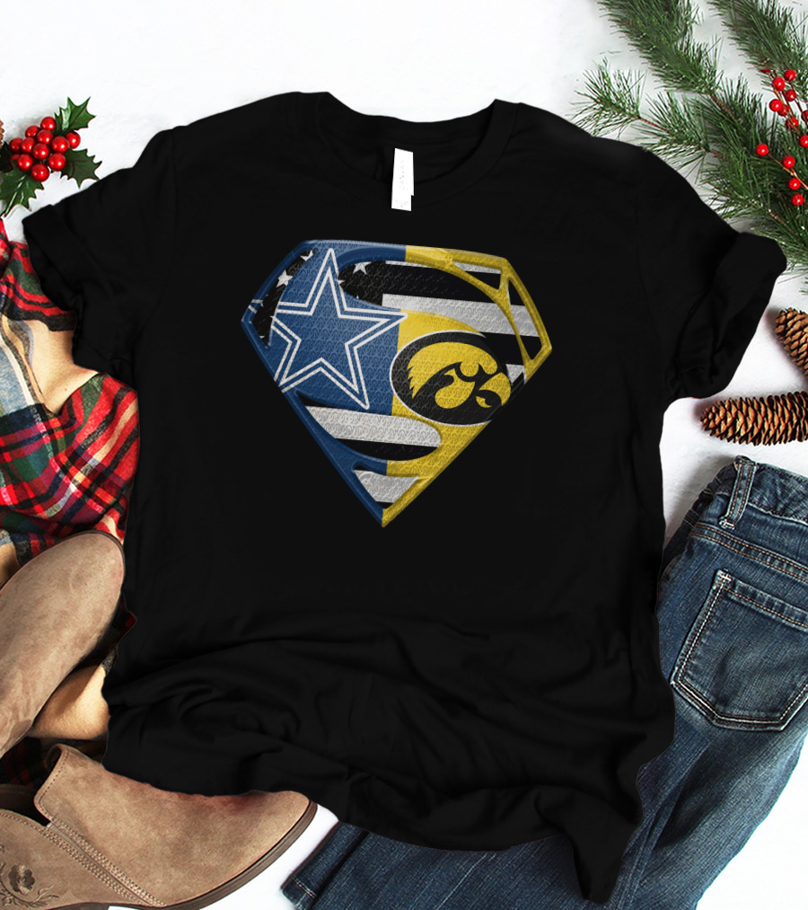 Cowboys Wildcats Superman Iowa T-Shirt