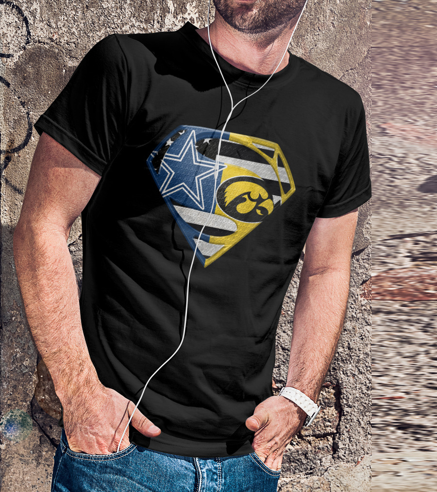 Cowboys Wildcats Superman Iowa T-Shirt