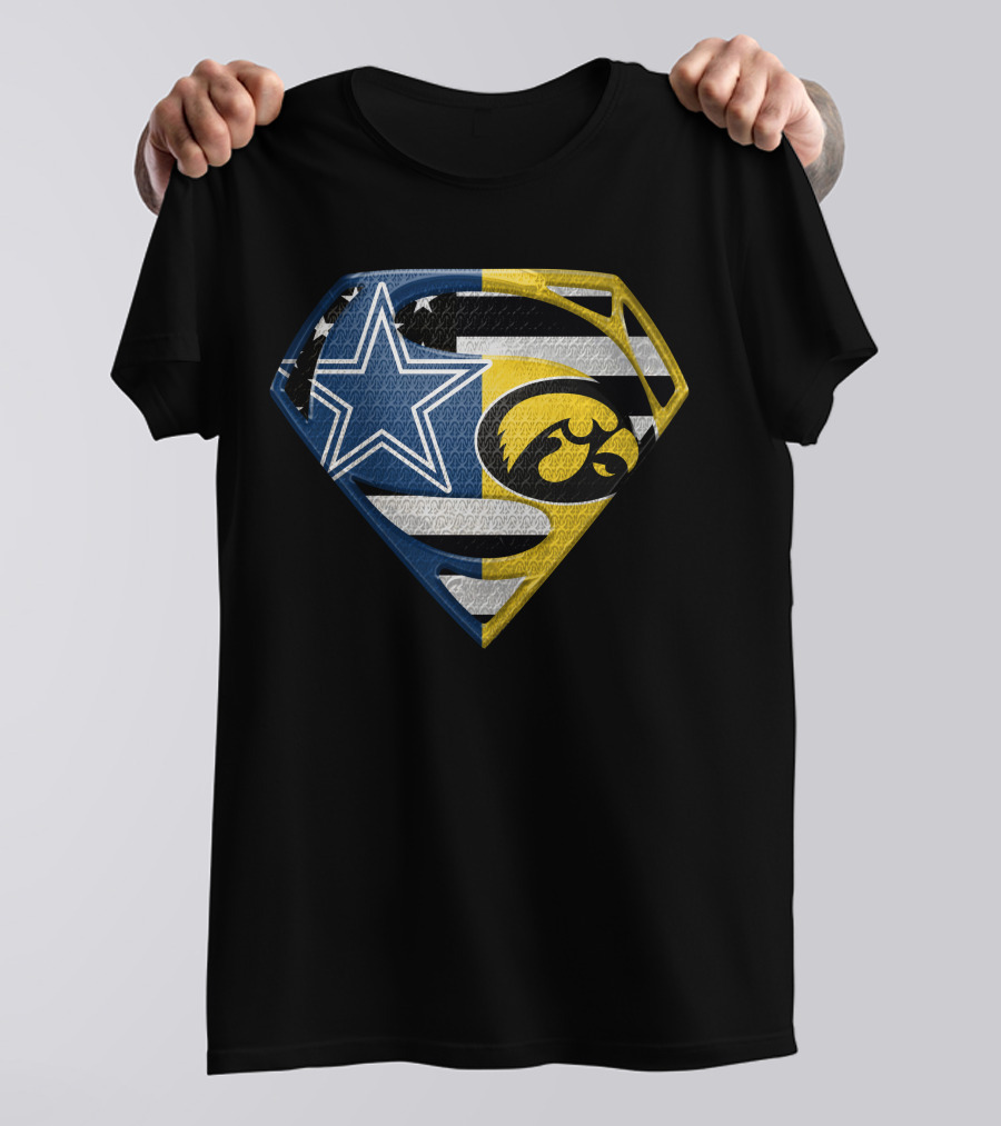 Cowboys Wildcats Superman Iowa T-Shirt