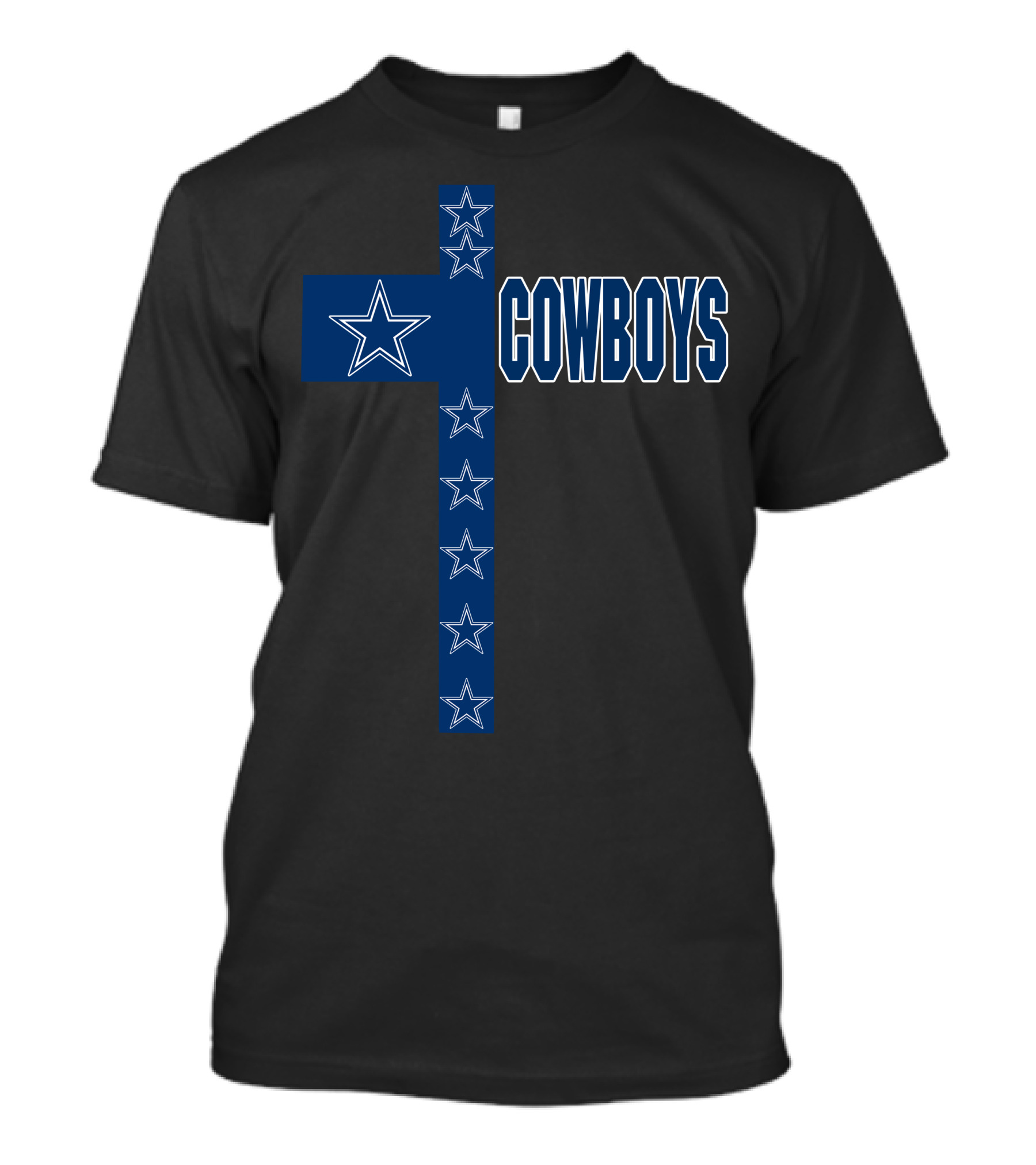 Cowboys Star Cross T-Shirt