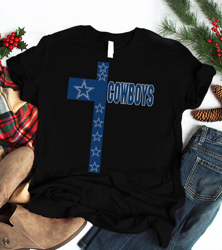 Cowboys Star Cross T-Shirt