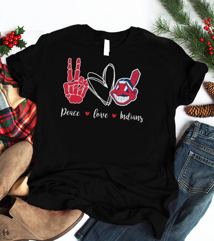 Peace Love Indians T-Shirt