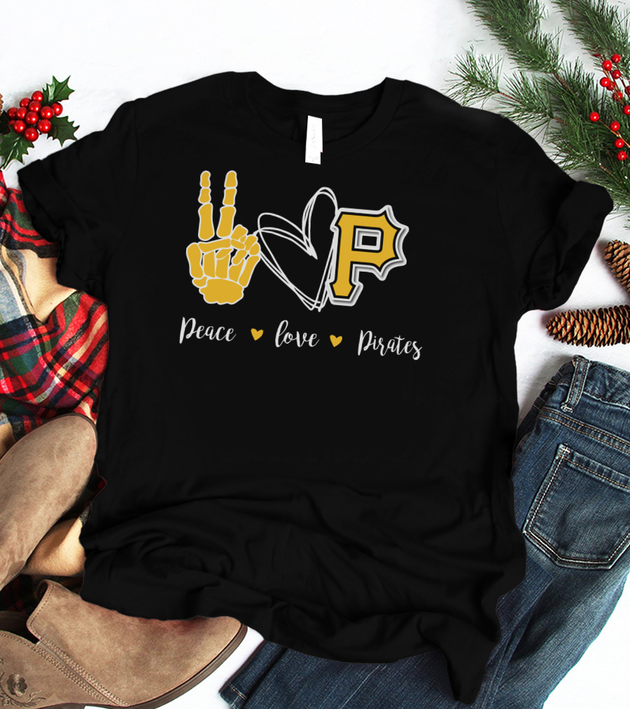 Peace Love Pirates T-Shirt
