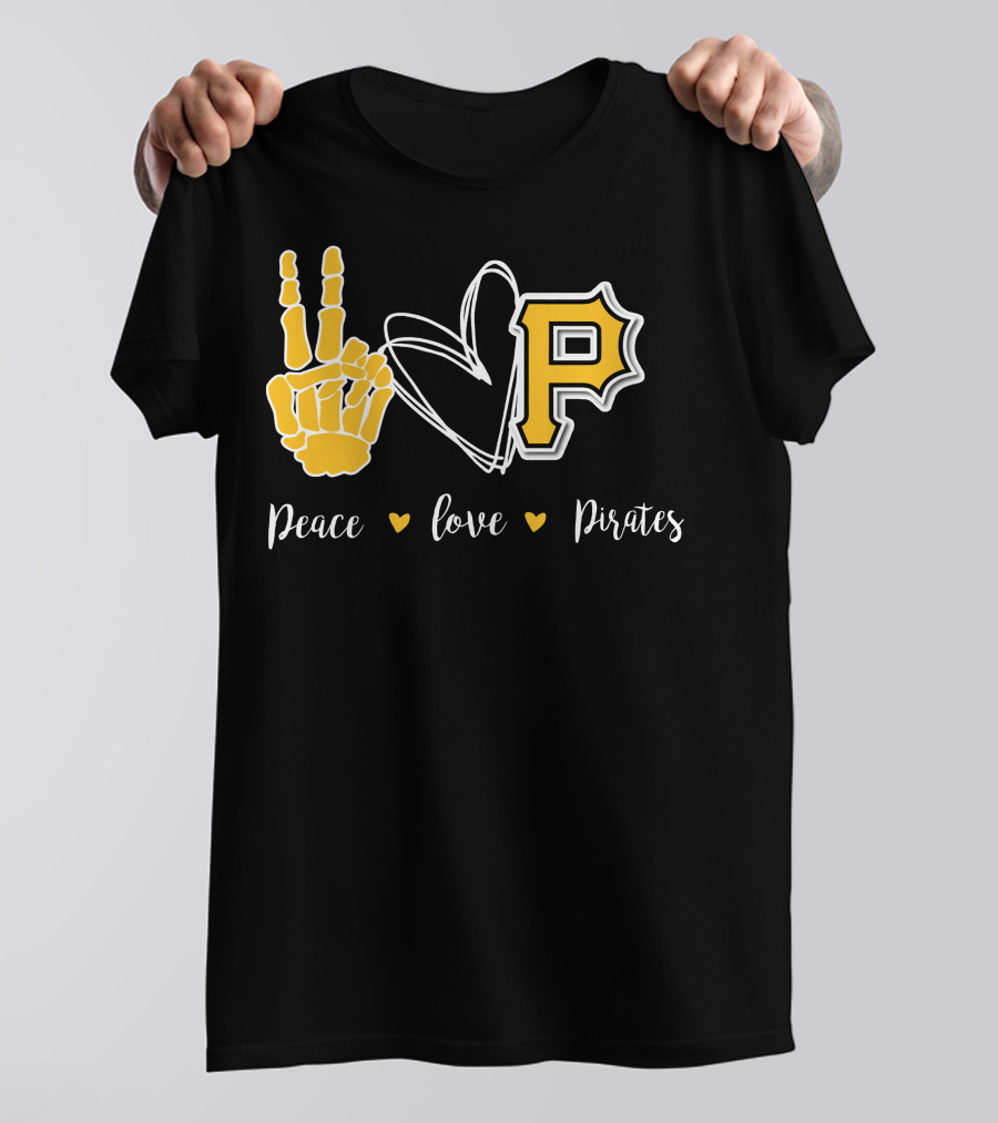 Peace Love Pirates T-Shirt