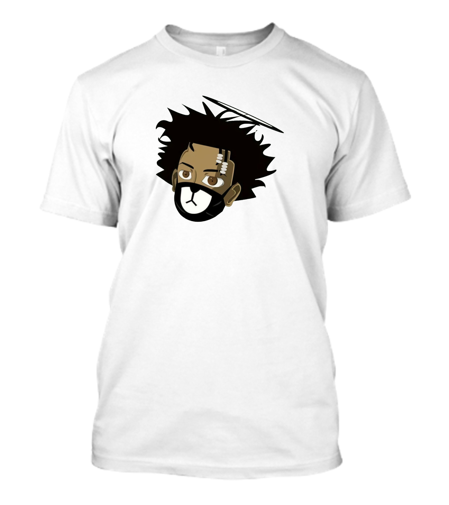 Bape Masked Character Halo Icon Brown Eyes T-Shirt