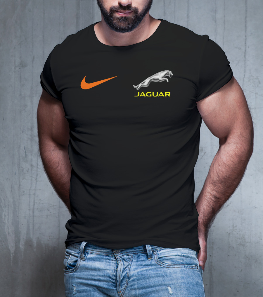 JAGUAR 3 Logo Silver Puma T-Shirt