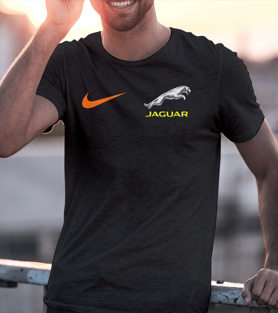 JAGUAR 3 Logo Silver Puma T-Shirt