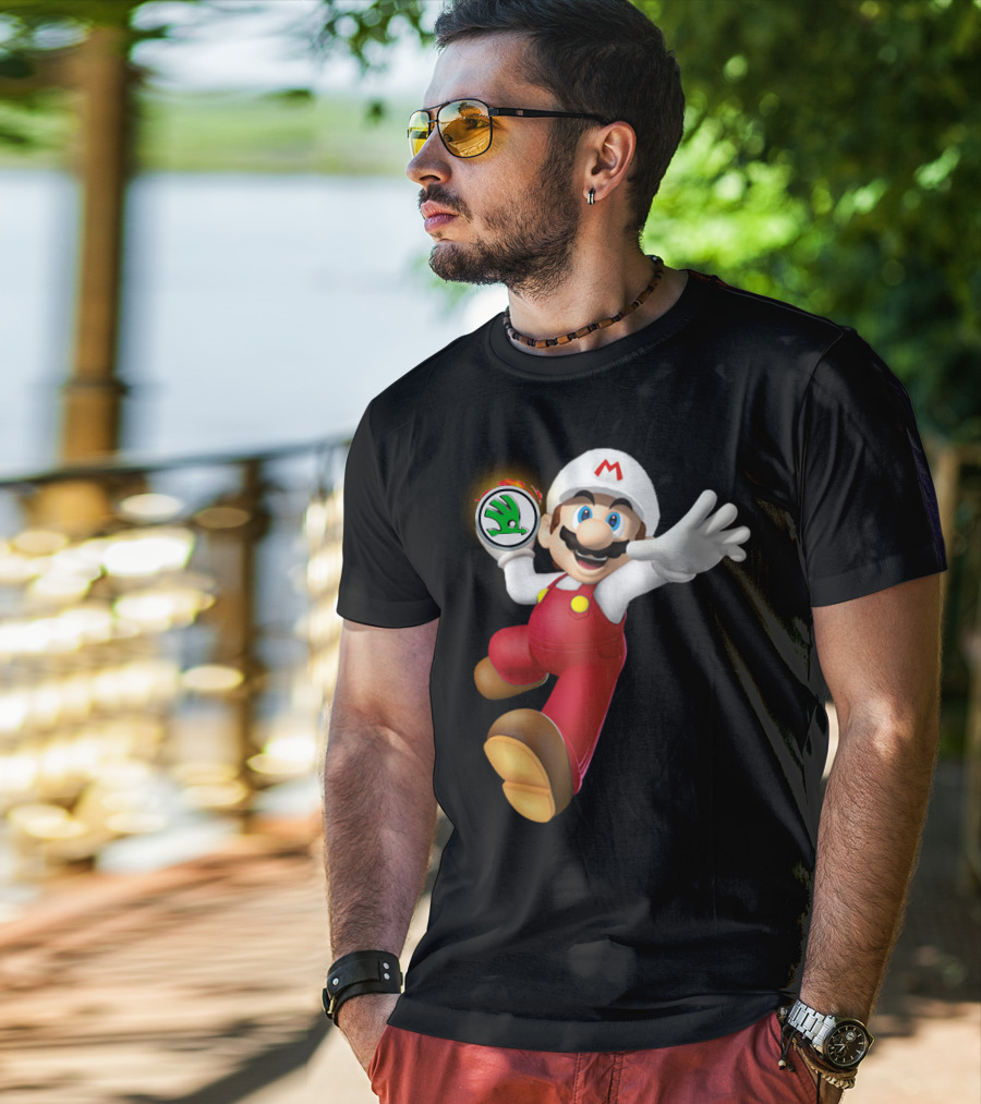 Mario Holding SKODA Emblem T-Shirt
