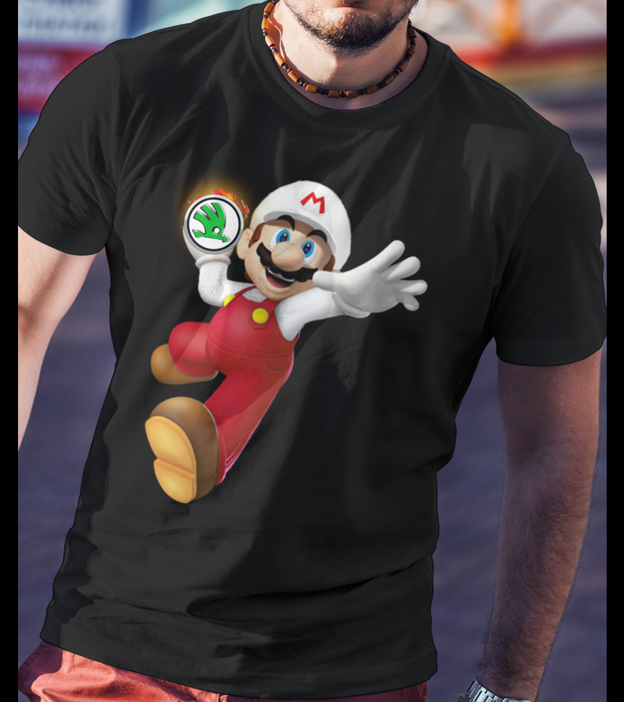 Mario Holding SKODA Emblem T-Shirt