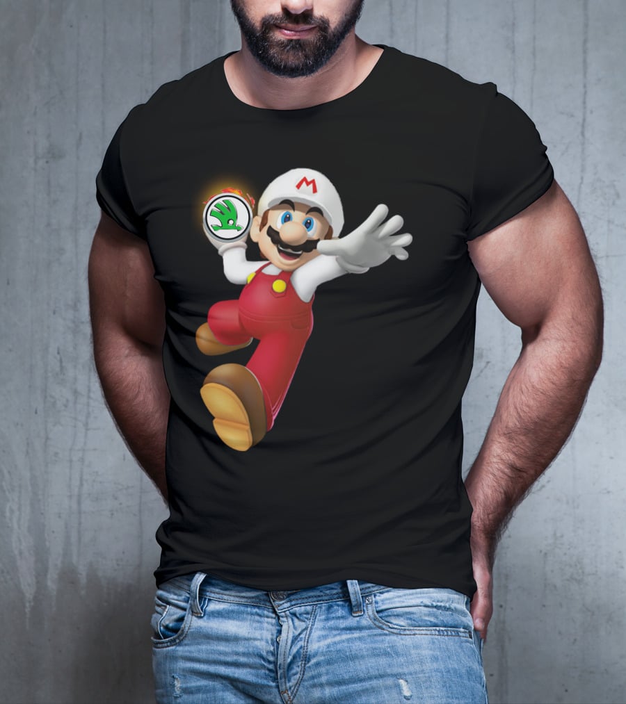 Mario Holding SKODA Emblem T-Shirt