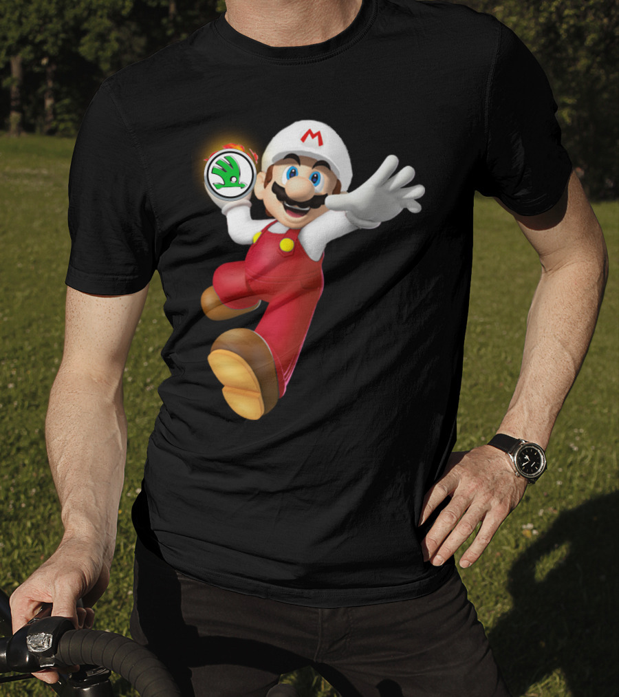 Mario Holding SKODA Emblem T-Shirt