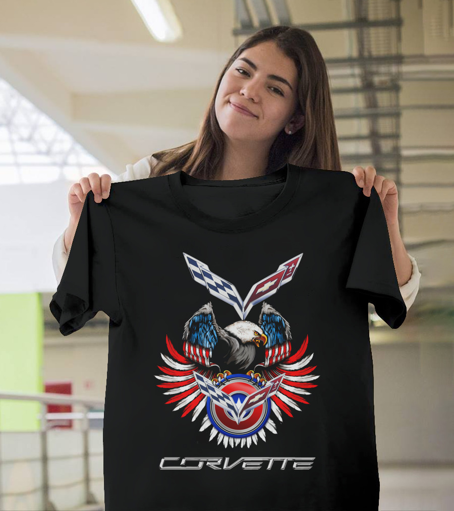 CORVETTE C7 American Eagle Emblem T-Shirt
