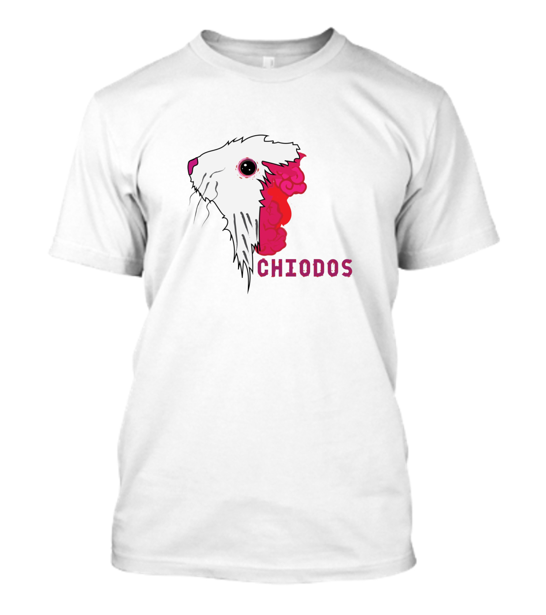 Chiodos Brain-Exposed White Creature T-Shirt
