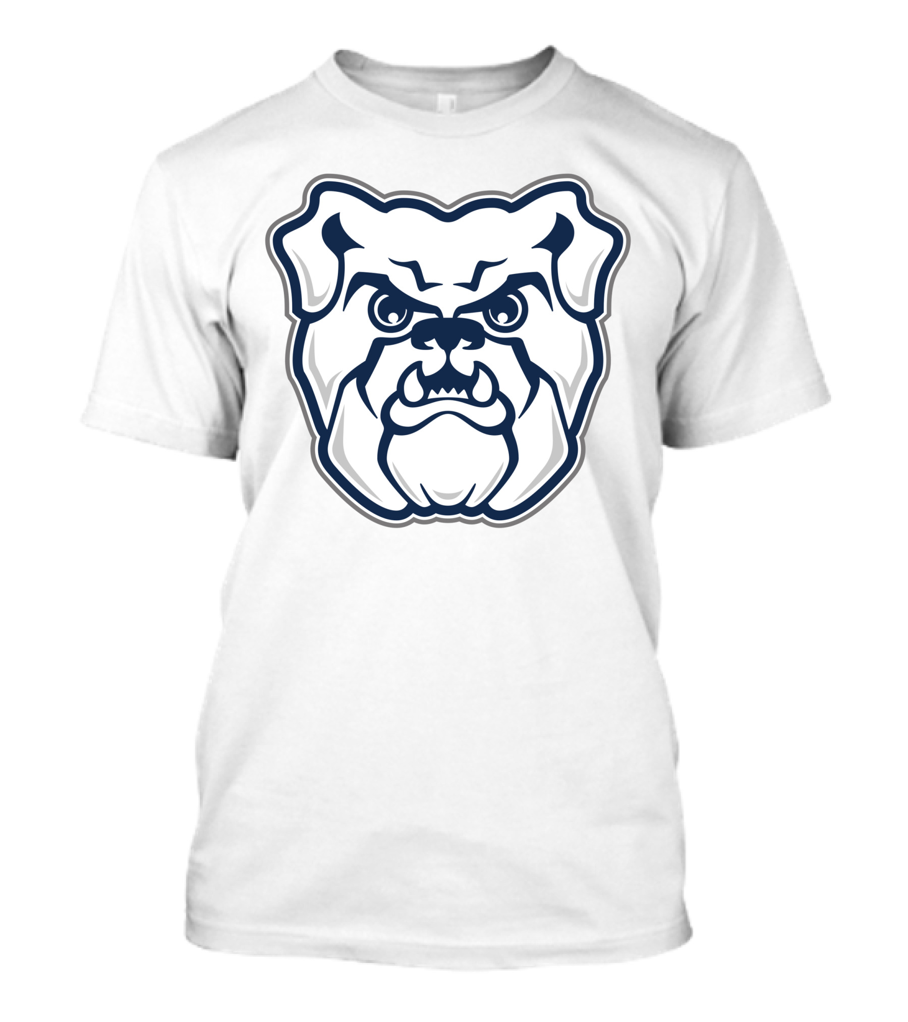Butler Bulldogs Mascot Logo Bulldog Face T-Shirt