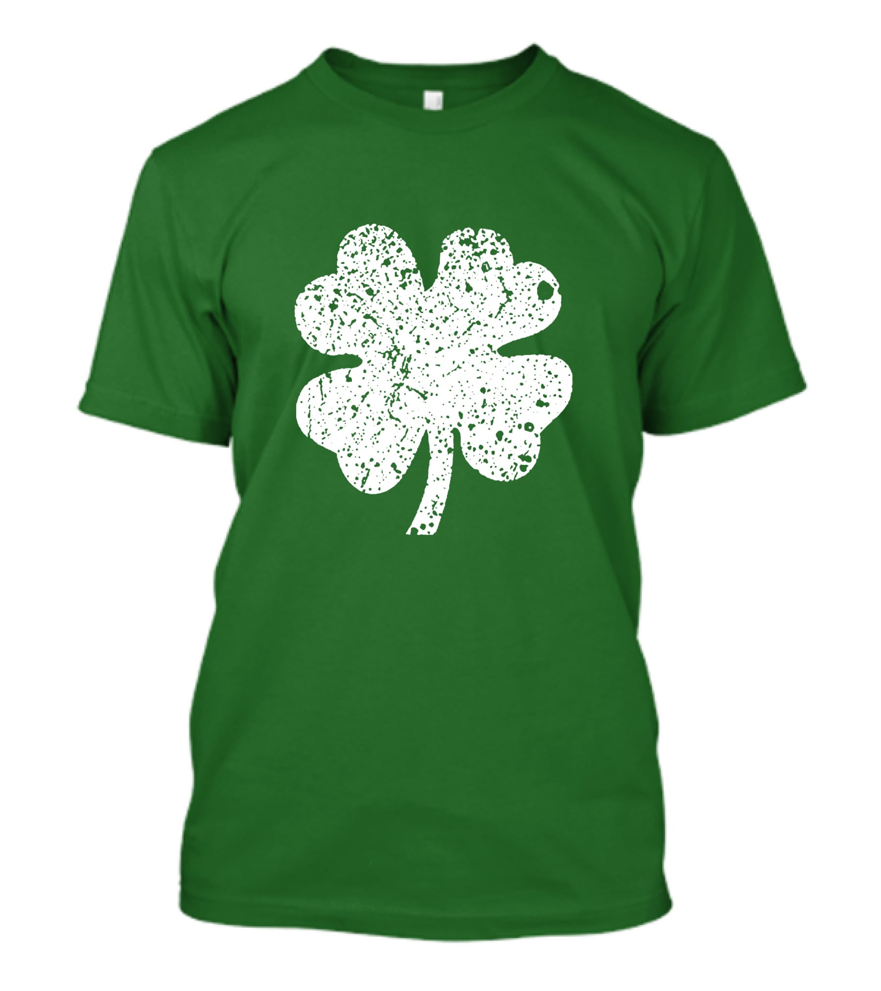 Four Leaf Clover St. Patrick's Day Green Lucky Charm T-Shirt