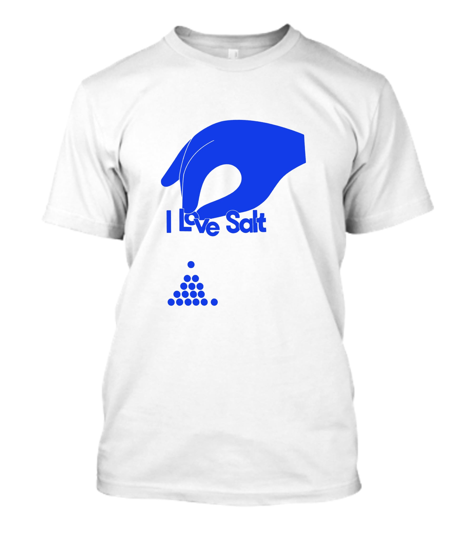 I Love Salt Hand Sprinkling Dots T-Shirt