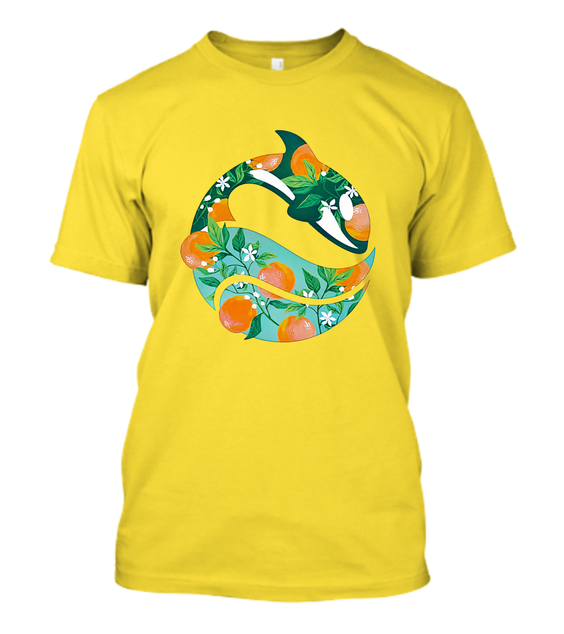 SeaWorld Busch Gardens Florida Local Orange Blossom Orca T-Shirt