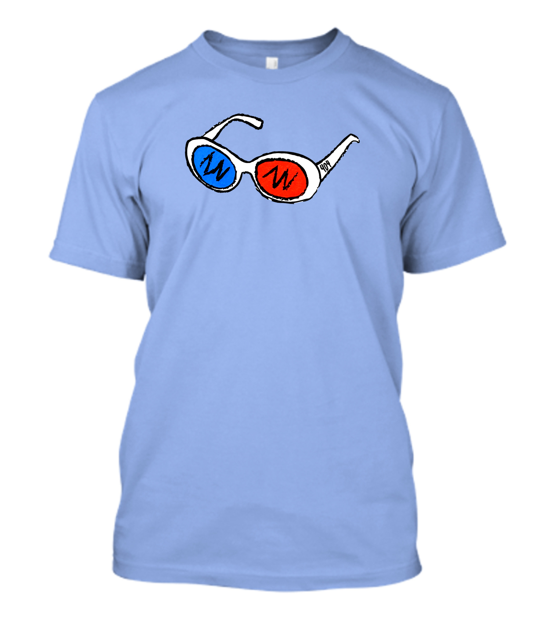 George Not Found 3D Glasses Icon Merch Store T-Shirt