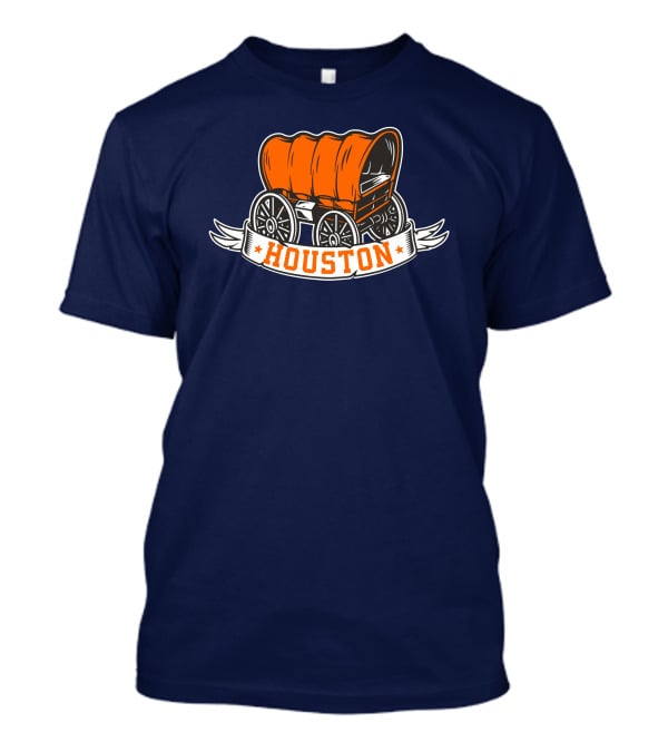 Houston Crush City Orange Wagon Ramshirts T-Shirt