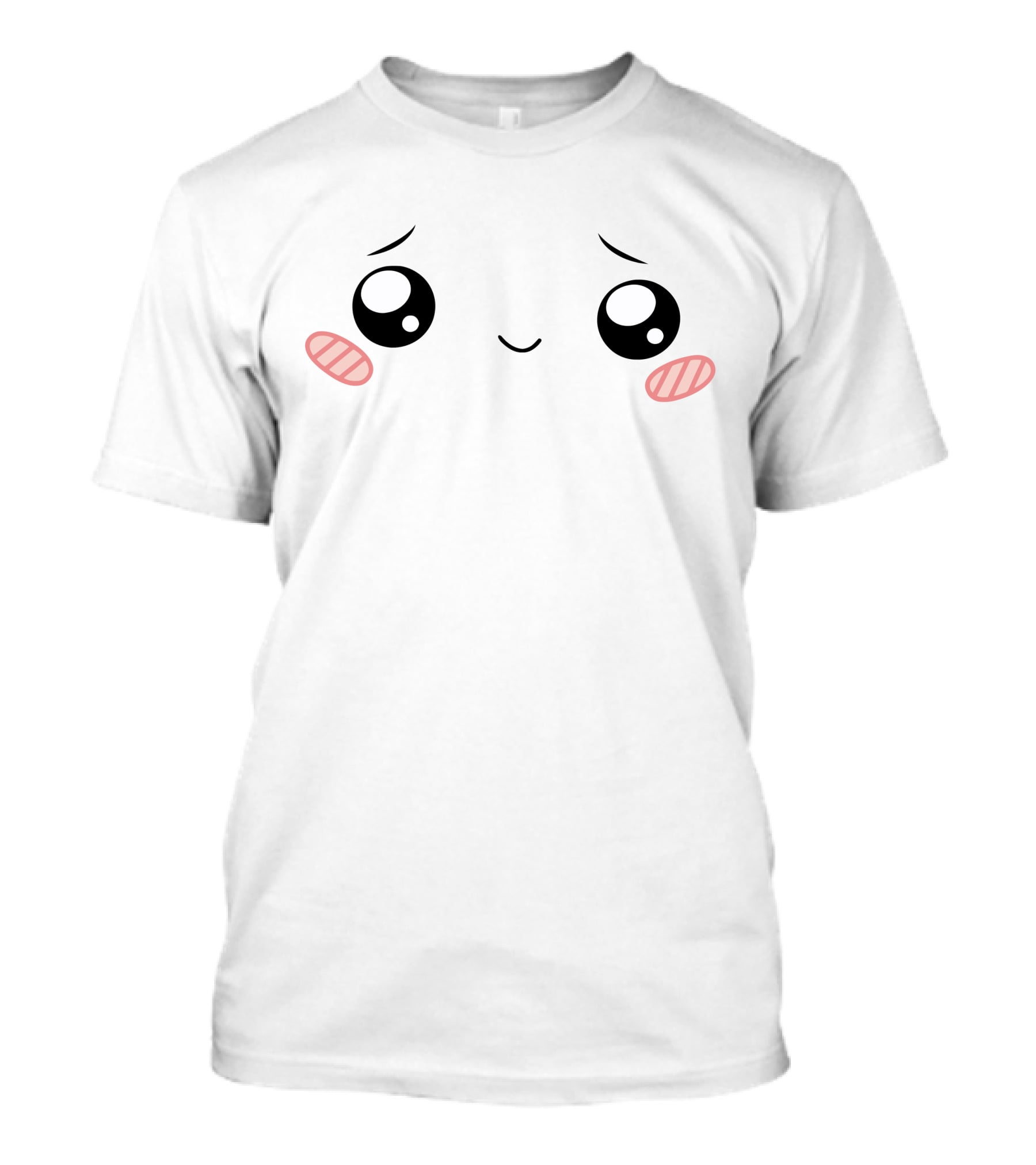 Shop The Lankybox Merch Store Cute Ghosty Kawaii Face T-Shirt