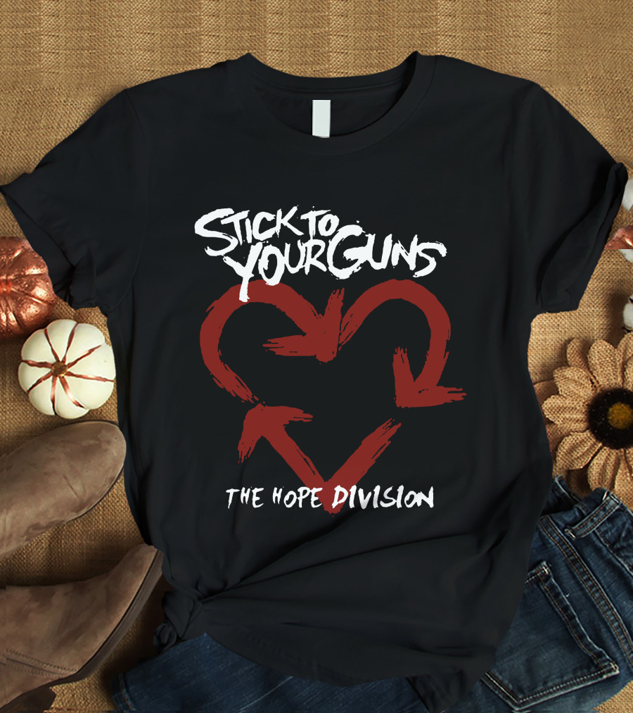 Stick To Your Guns The Hope Division Heart Arrow T-Shirt