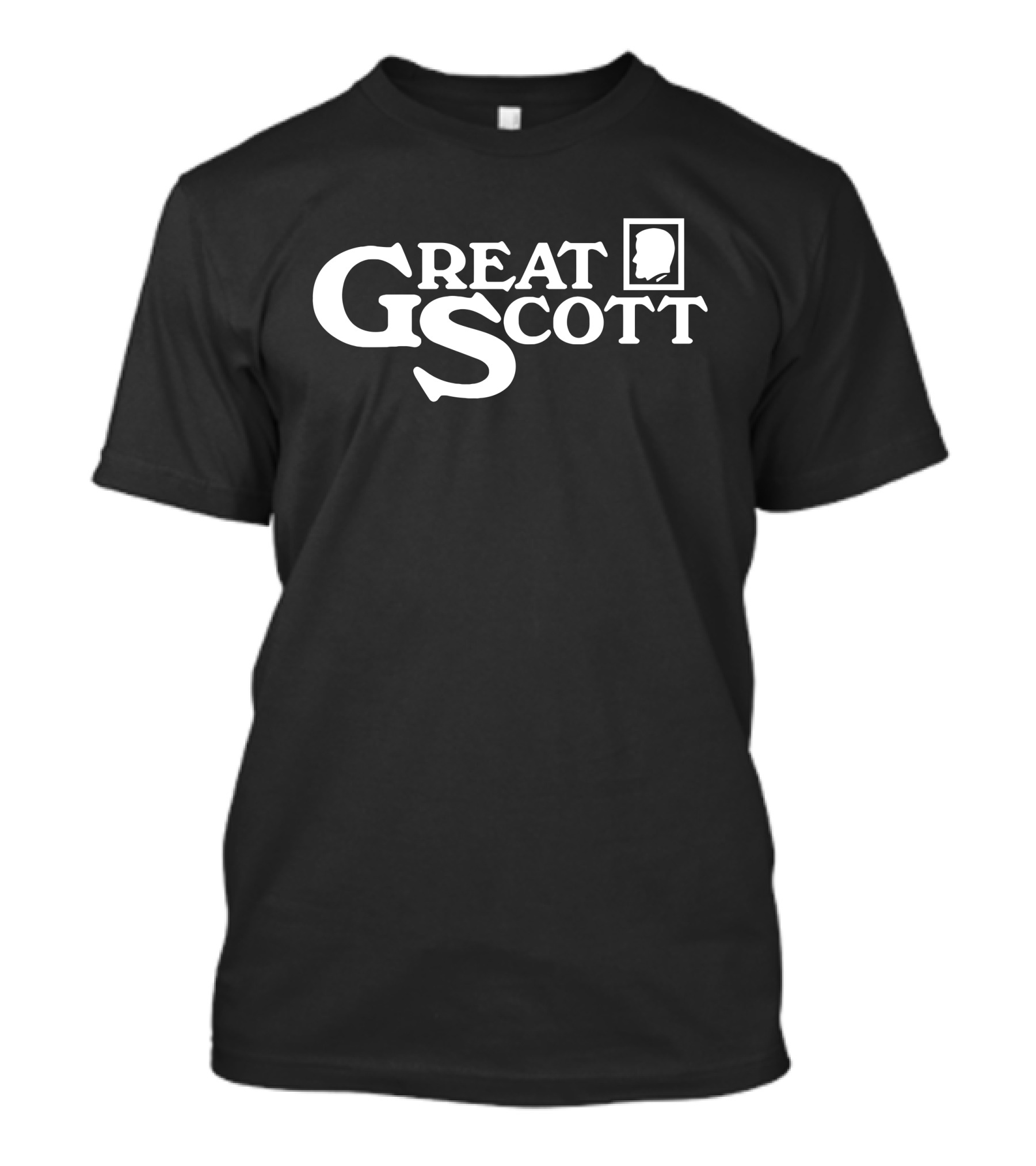 Great Scott Merch Great Scott Silhouette Logo Style GreatScottROCK T-Shirt