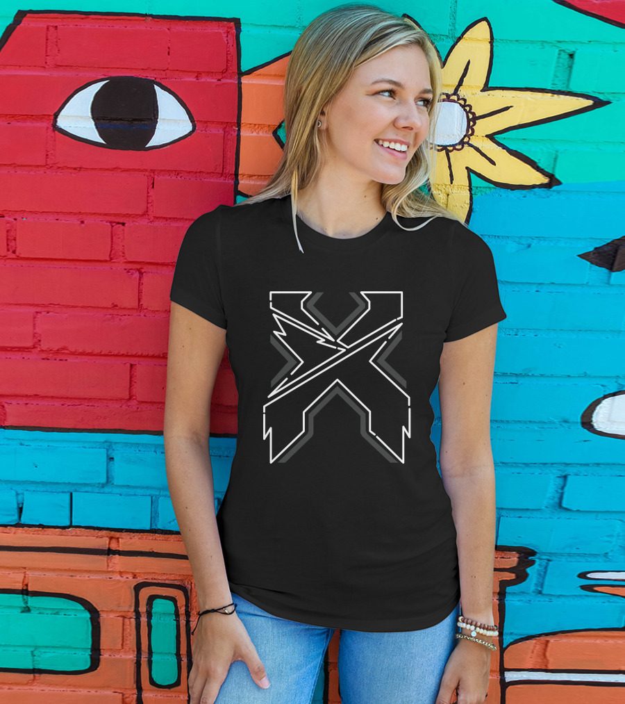 Excision Merch Store Laser Lines X T-Shirt