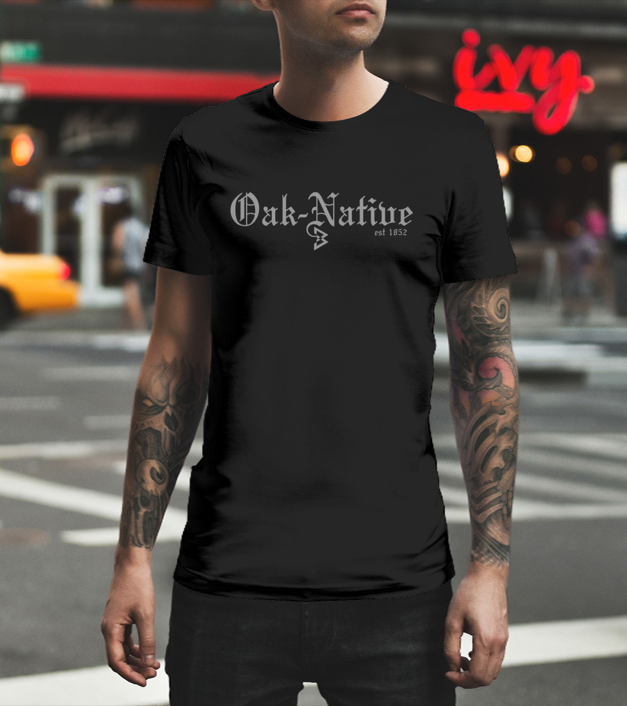 Beast Mode Oak-Native Est 1852 Quake Shawn Lynch T-Shirt