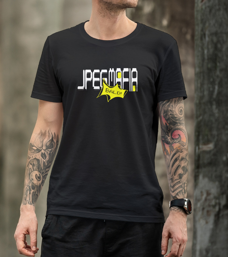 Jpegmafia Merch Jpegmafia Bald Peggy Bald Comic T-Shirt