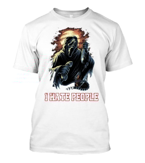 Ghostface I Hate People T-Shirt