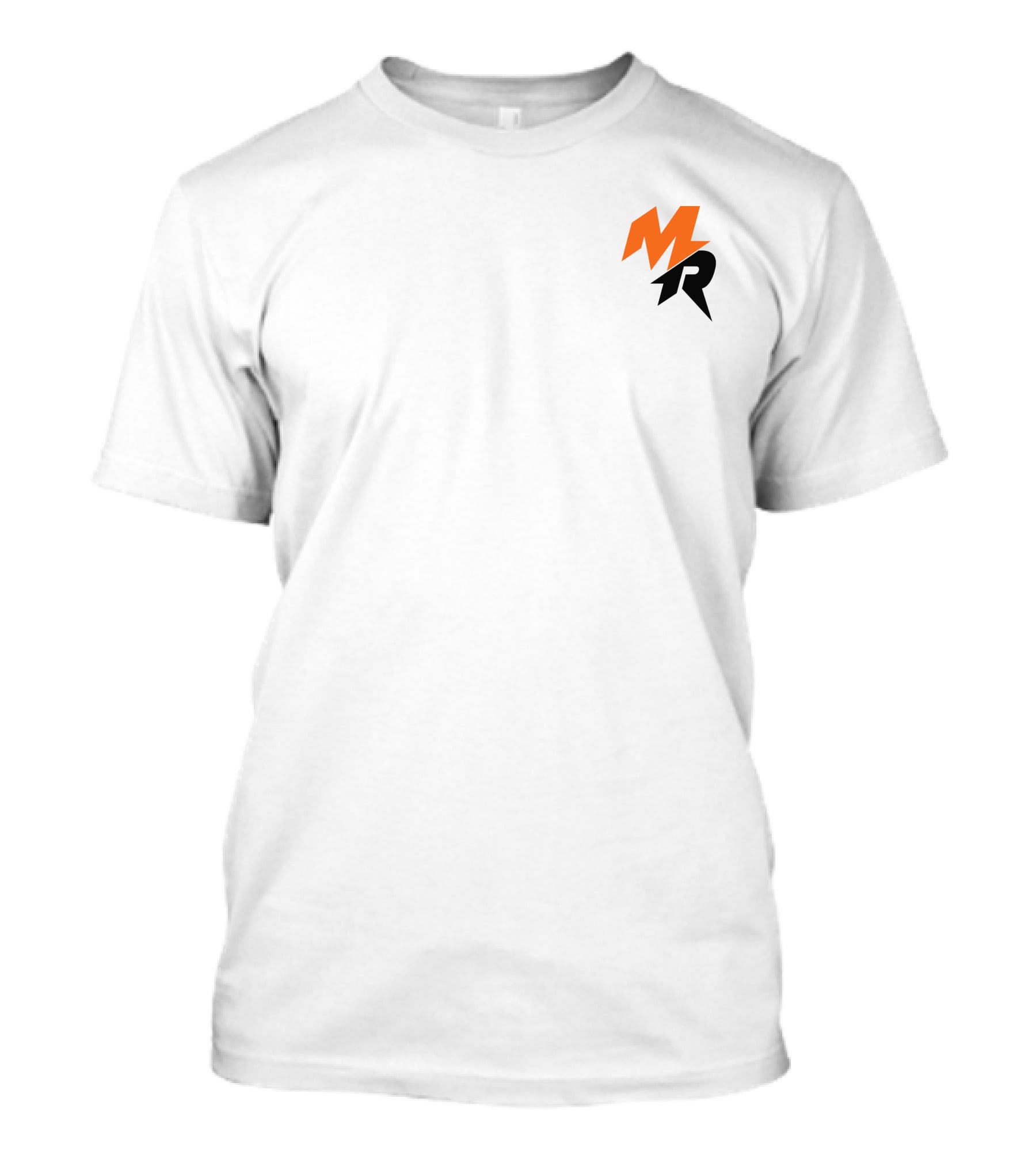 Max Rice MR Orange And Black T-Shirt