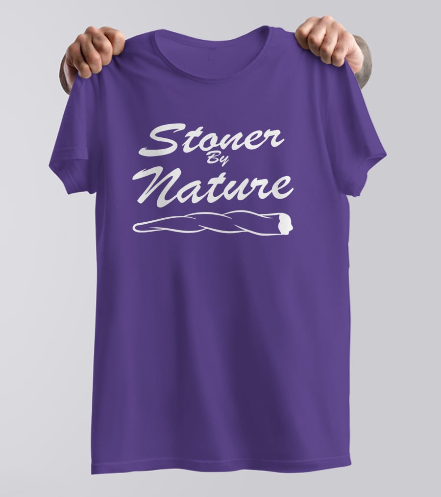 Ymh Merch Stoner By Nature Rolling Joint T-Shirt