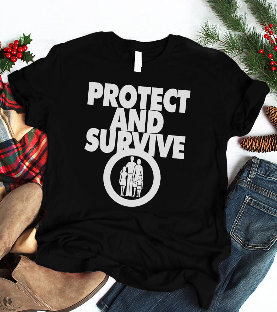 Andy Dawson Protect And Survive Family T-Shirt