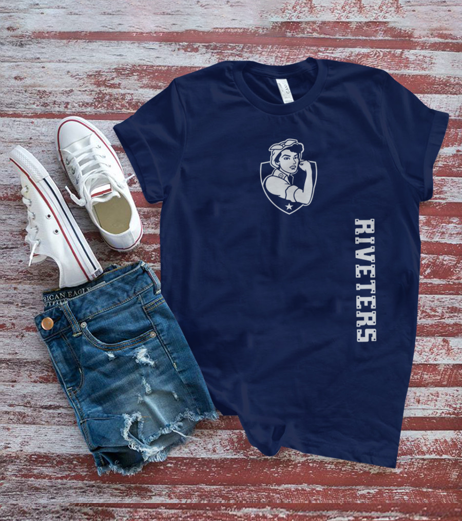 Steel Stretch Riveters Rivetershockeyshop Rosie The Riveter T-Shirt