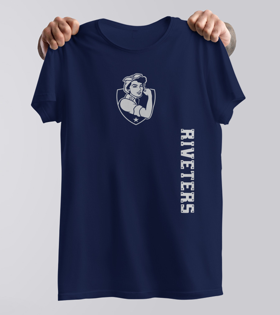 Steel Stretch Riveters Rivetershockeyshop Rosie The Riveter T-Shirt