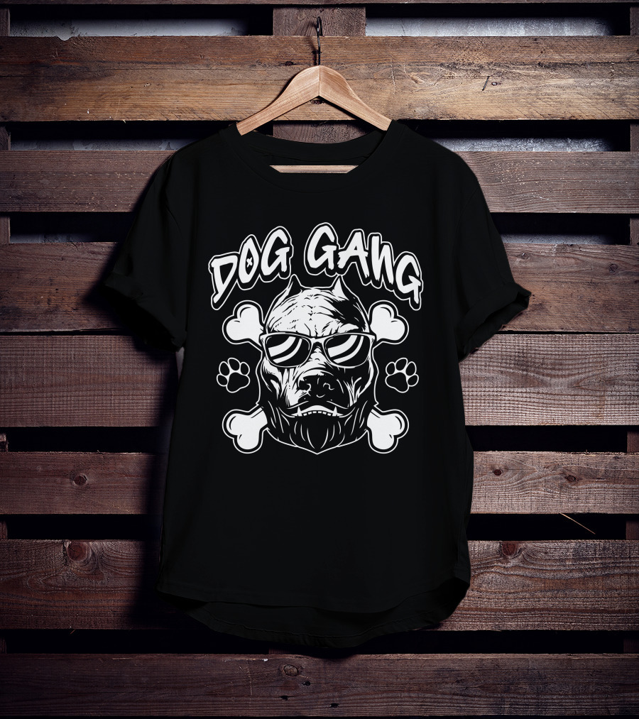 Ginger Billy Merch Dog Gang Bone And Paw T-Shirt