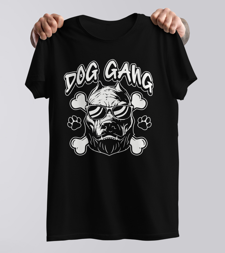 Ginger Billy Merch Dog Gang Bone And Paw T-Shirt