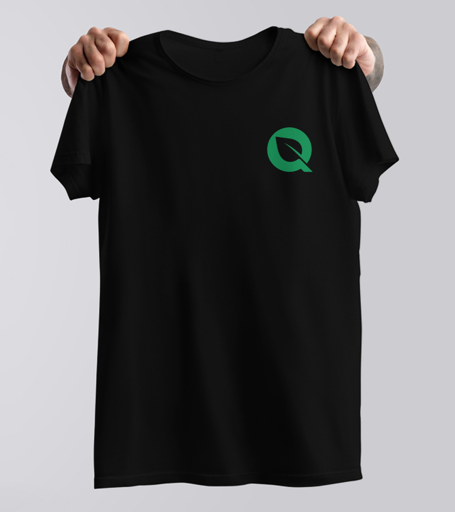 Flyquest Logo Green Leaf T-Shirt
