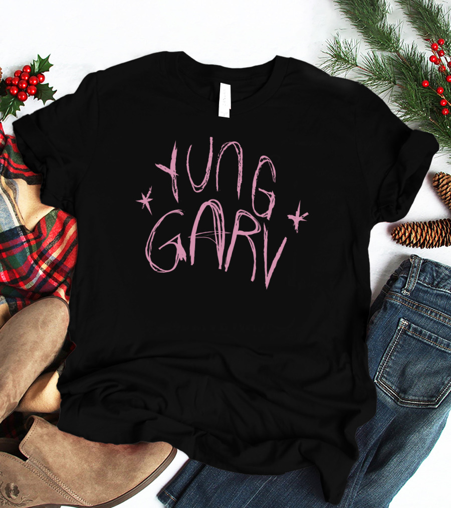 Gavin Magnus Merch Yung Garv Star Accents T-Shirt