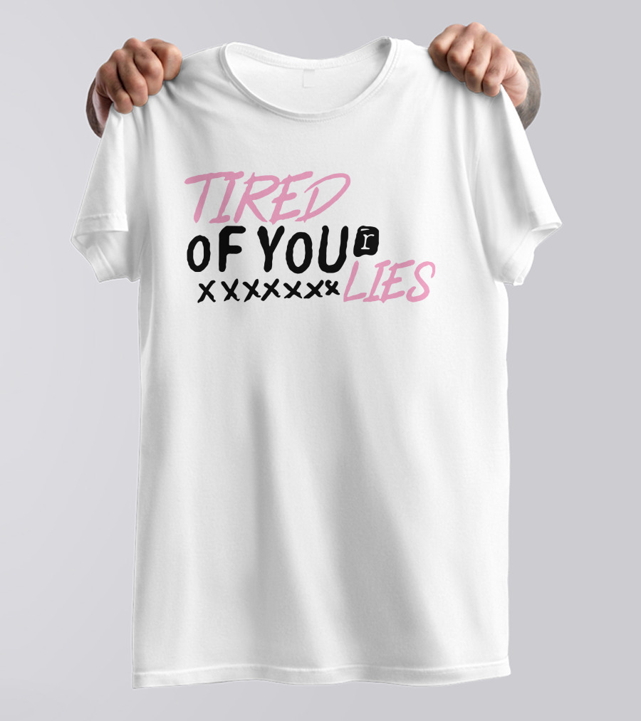 Tired Of Your Lies Gavin Magnus Merch Official Collection T-Shirt