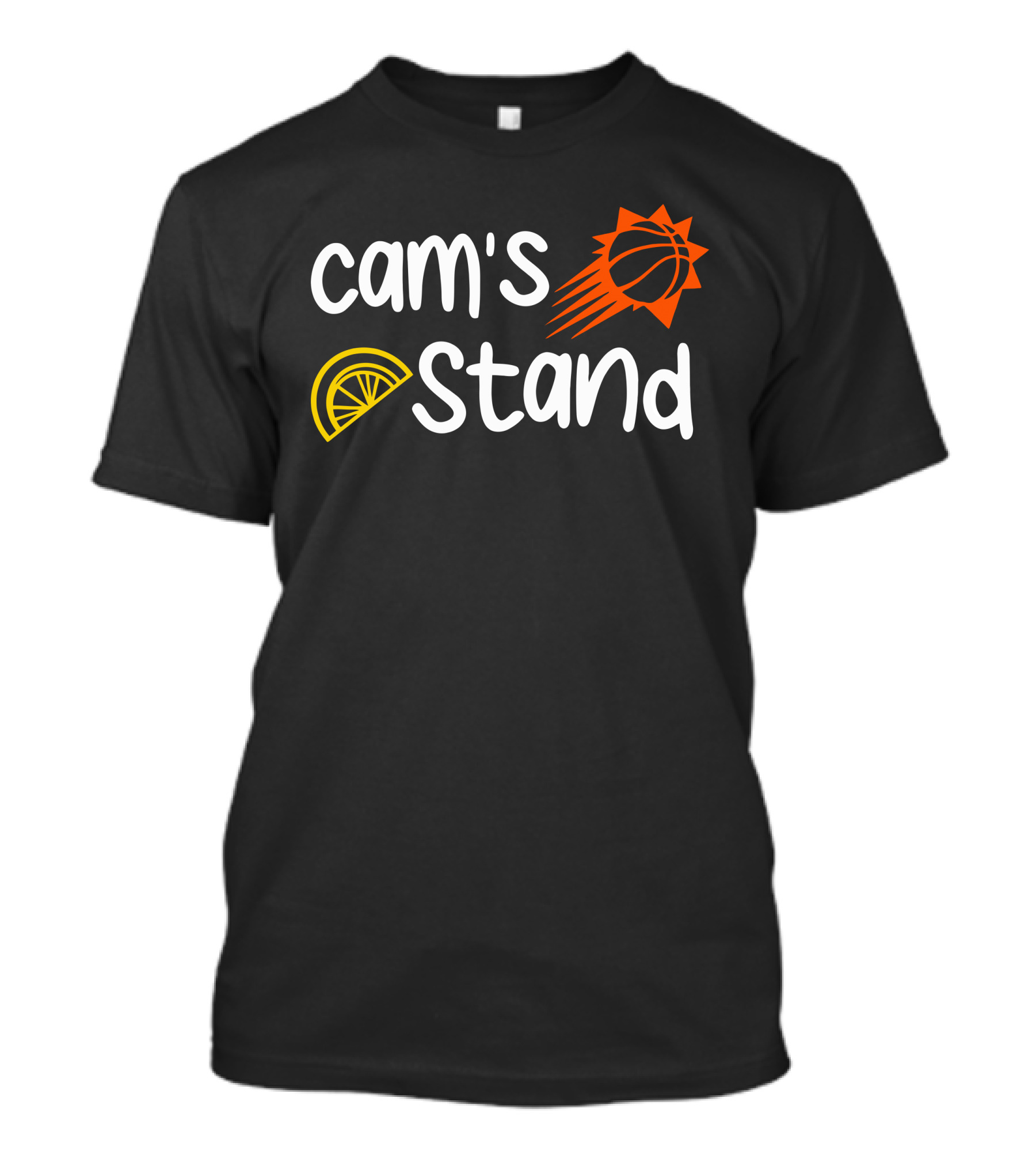 Cam's Stand Lemonade Basketball Team T-Shirt