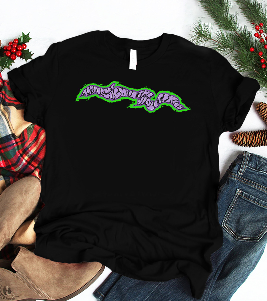 Snoh Aalegra Temporary Highs In The Violet Skies Psychedelic Text T-Shirt