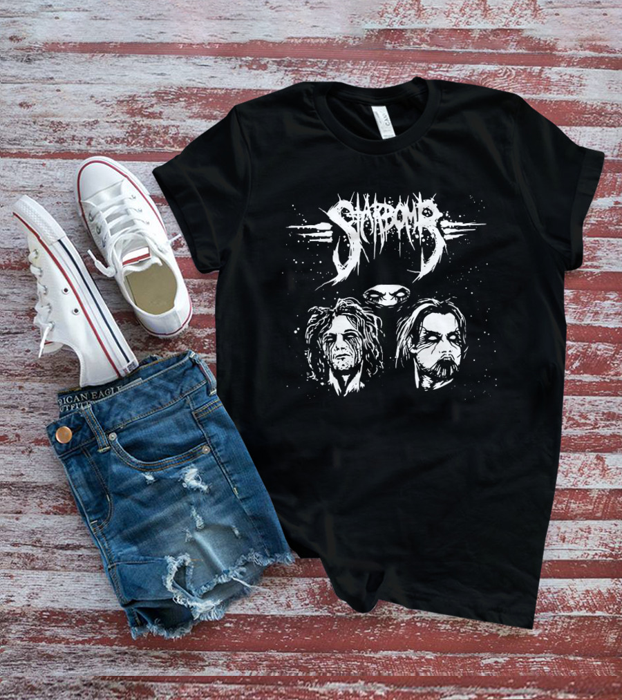 Starbomb Merch Black Metal Iconic Character T-Shirt