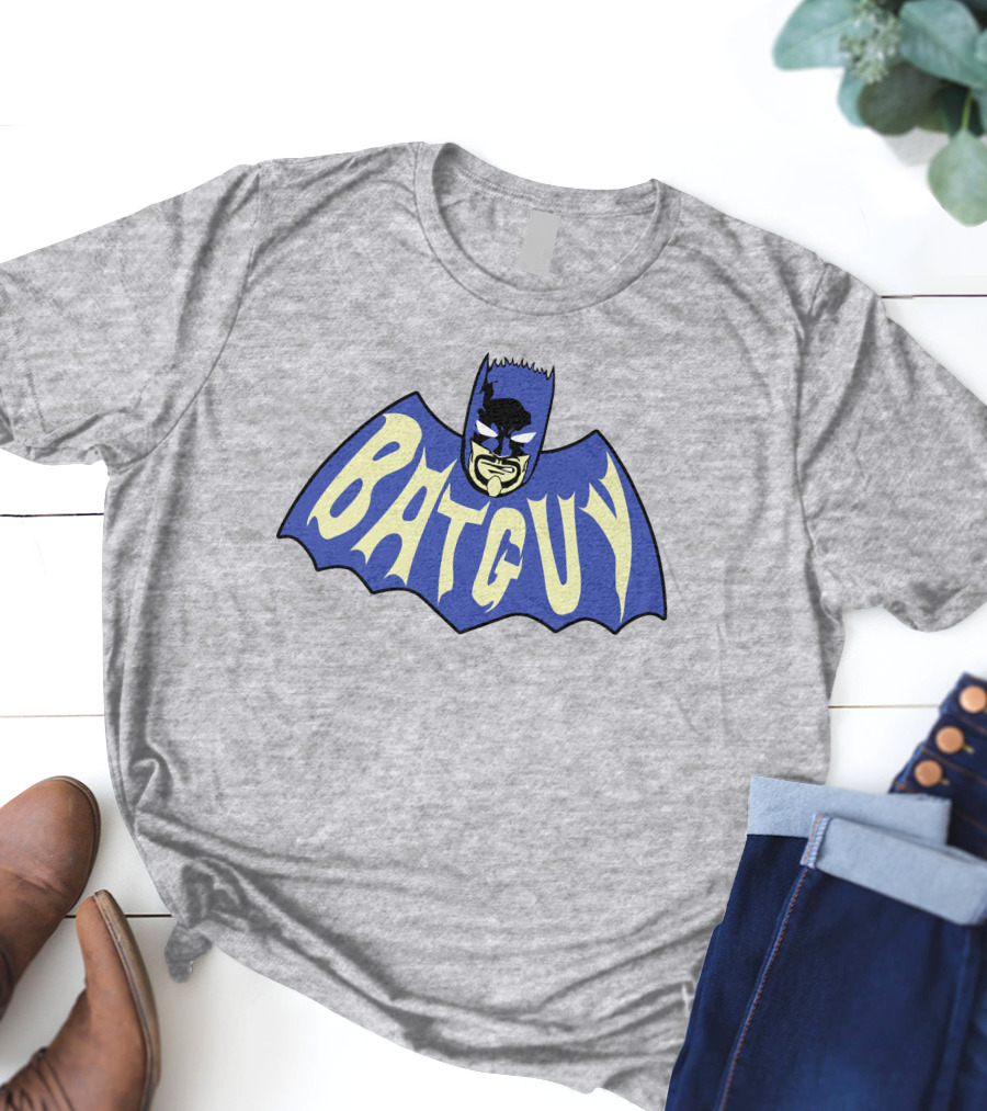 Guy Fieri Merchandise The Batguy Comic Style Character T-Shirt