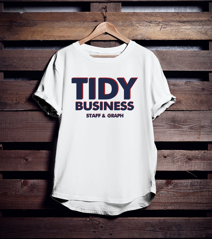 Tidy Business Staff And Graph Steve Dangle Glynn Hockey Analytics Insights T-Shirt